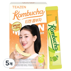 티젠 글루타치온 콤부차 멜론, 5개, 10개입, 5g
