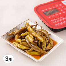 간장고추 절임, 350g, 3개