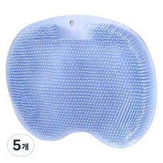 Jonipeuri 身體足部刷, 藍色, 5個, 1入