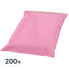 元包裝產業 LDPE 粉色快遞袋, 200個