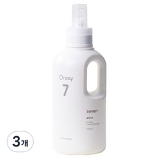 밤부베베 오롯이 세븐 아기 세탁세제 제로, 3개, 1L