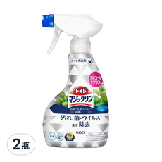 Kao 花王 Magiclean 魔術靈 浴廁消臭噴霧 綠色薄荷, 350ml, 2瓶