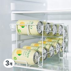 리버그린 맥주 음료캔 정리 보관대, 3개