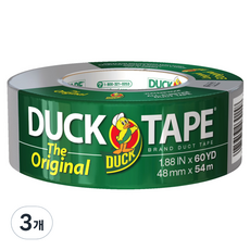 덕테이프 오리지널 덕트테이프 48mm x 54m, 3개