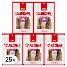페디칼 강아지 수제파티 간식, 오리연골, 30g, 25개