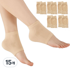 시노라 굳은살 뒤꿈치 실리콘 보습 패드 스킨, 2개입, 15개, 20g