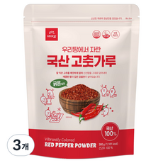 배대감 국산 고춧가루 굵은입자, 3개, 300g