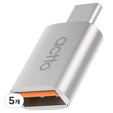 엑토 USB to C타입 OTG 블랙박스 카드리더기, USBA-16, 5개