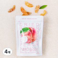 애드웰스 건복숭아 슬라이스, 150g, 1개입, 4개