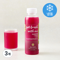 TS푸드 얼린 드래곤후르츠 & 파인애플 & 깔라만시 주스 (냉동), 3개, 330ml