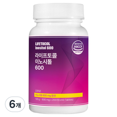 라이프토콜 이노시톨 600 200p, 120g, 6개