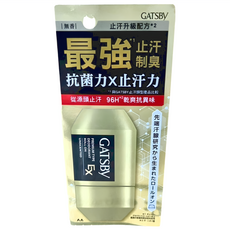GATSBy 超強96H止汗淨味滾珠, 1個, 60ml