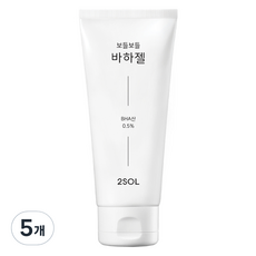 2SOL 보들보들 바하젤, 100ml, 5개