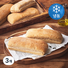 구스 F & B 멀티그레인 빵 (냉동), 80g, 3개, 5개입