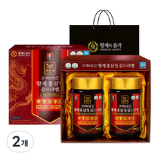 황제의품격 고려6년근 황제 홍삼정 골드라벨, 480g, 2개