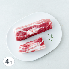 무항생제 인증 한돈 삼겹살 수육용 (냉장), 4개, 500g