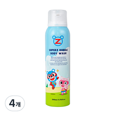 알롱 슈퍼잭 버블 바디워시 포도향, 4개, 200ml