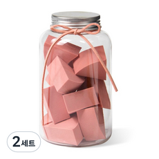Bling&Soo 化妝海綿 12入 MSP00101, 溫暖玫瑰, 2套