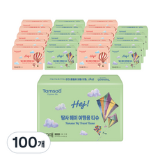 Exploration Hey 旅行紙巾 2 層 70 張, 70張, 100個