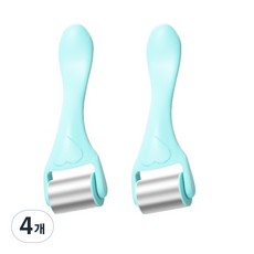 더벨라 뷰티 케어 3D마사지 룰러, 블루, 4개