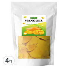 그린팟 건조 망고 슬라이스, 400g, 4개