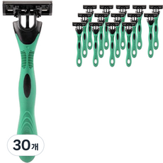 Bonbon LaserMax 一次性剃須刀不銹鋼套組, 30個, 1入