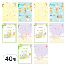 PENPIA 1 000 國小裝訂閱讀紀錄筆記本, 40個, 隨機出貨