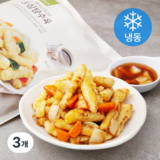 ORGA 국산 돼지고기로 만든 바삭 등심탕수육 (냉동), 650g, 3개