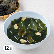 진한국물이 우러나는 미역귀와 참미역, 100g, 12개