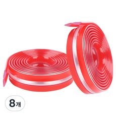 Beiru 矽膠透明邊角防撞條, 單一顏色, 8個