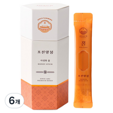 조선양봉 야생화 꿀 허니스틱 12p, 144g, 6개