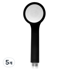 bathtem 霧面黑風淋室, 啞光黑, 5個