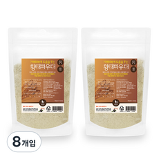 웁스 강아지 황태 파우더 영양제, 활력, 50g, 8개