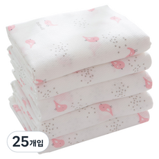 BABY&I 粉彩布尿布, 金翅雀, 25個