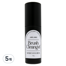 젤로젤로 세척 브러쉬 클린겔, 투명, 5개