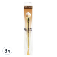리얼테크닉스 볼드 메탈즈 101 트라이앵글 파운데이션 브러쉬, 3개