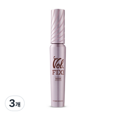 에뛰드하우스 래쉬펌 볼륨픽스 마스카라 8g, 브라운, 3개