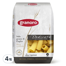 granoro Dedicato 銅模管麵, 4個, 500g