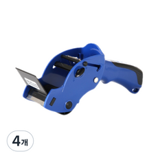 피티즘 편리한 테이프 절단기, 블루, 4개