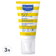 무스텔라 선 로션 SPF50+, 40ml, 3개
