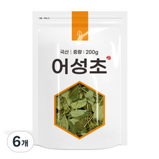 자연초 어성초차, 200g, 1개입, 6개