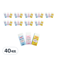 MAGIC HOUSE-KOREA 動物橡皮擦 3種組, 熊、長頸鹿、大象, 40套