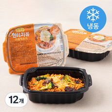 아임닭 맛있는 현미치볶 차돌깍두기 (냉동), 195g, 12개