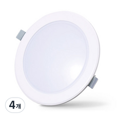 씨티오 LED 다운 라이트 15.2cm 20W, 주광색, 4개