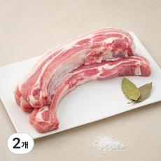 한돈 파머스팩 뼈삼겹 BBQ용 (냉장), 1.2kg, 2개