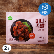 다향오리 미니족발 (냉동), 690g, 2개