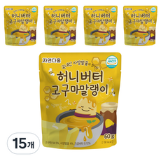 Naturalness 蜂蜜奶油地瓜條, 15個, 60g