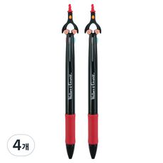 PINKFOOT W G McGraw 3色原子筆 0.7mm, 4個, 黑色