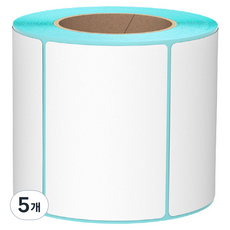 Mpeni 大容量條碼感熱標籤紙 750p, 5個