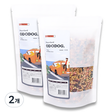 프롬벳 어덜트 강아지 오도독 건조사료, 참치, 1kg, 2개